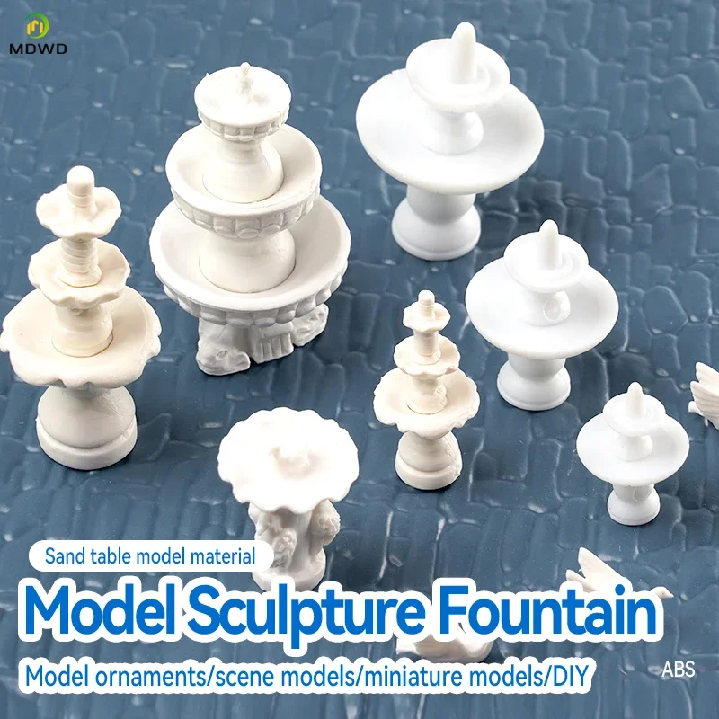 Art And Craft Nature - 2 Stuks Model Standbeeld HO 1:87