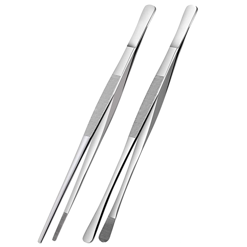 Eco Art Craft - 2 Stuks 12-Inch Keuken Koken Tang,