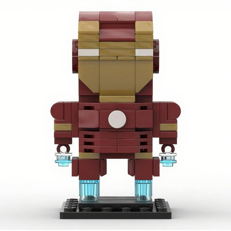 Art Craft Idea - 149-delige MOC Iron Mark 3 BrickHeadz