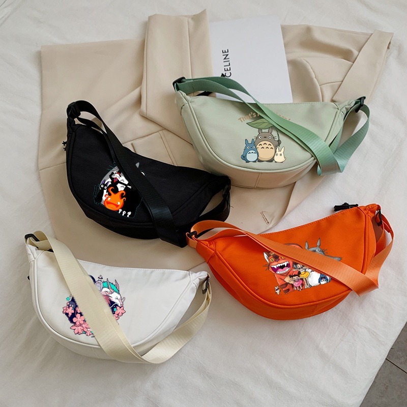 Art Craft Bag - Totoro Crossbodytassen voor dames Leuke cartoon