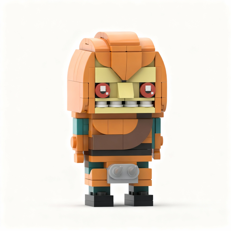 Art Craft Idea - 205-delige MOC Hobgoblin Spider BrickHeadz Model