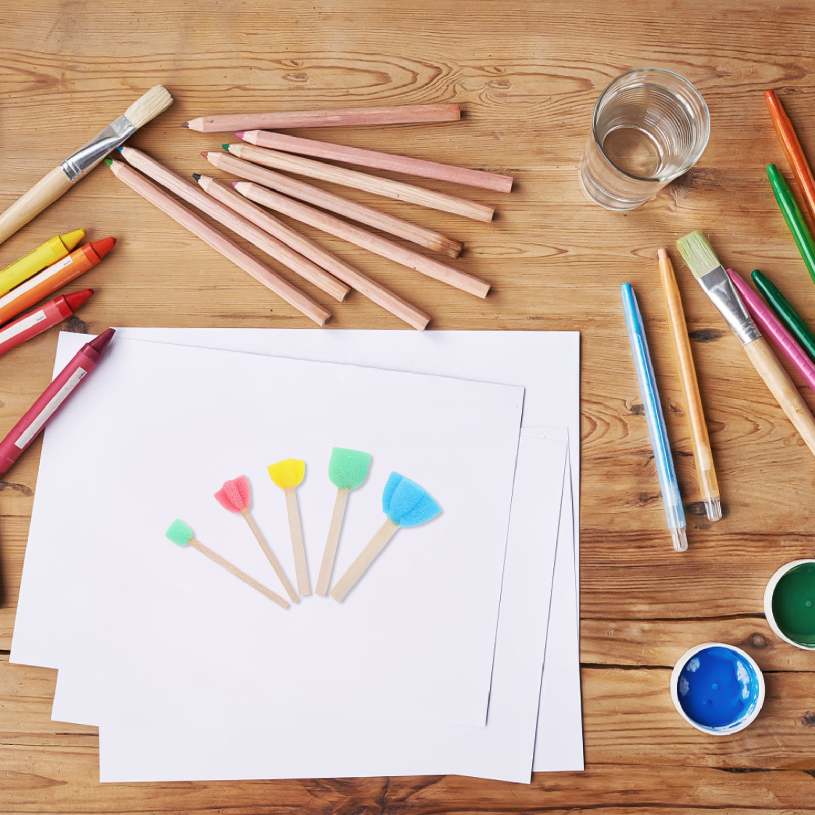 5-delige sponzenborstelset voo - Art Craft Doodle recensie en prijs