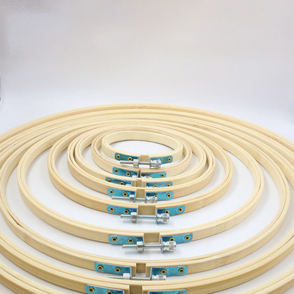 12-delige 20cm bamboe borduurr - Art Craft Idea recensie en prijs