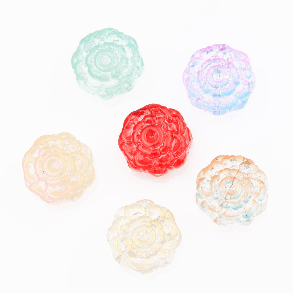 30 stks Glas Rose Bloem Kralen - Art Craft Rose recensie en prijs
