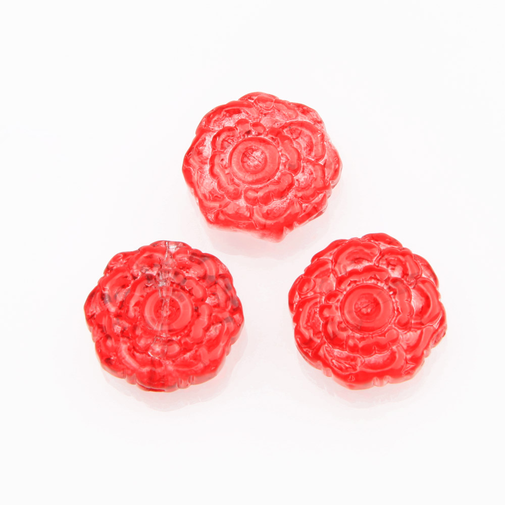 30 stks Glas Rose Bloem Kralen - Art Craft Rose recensie en prijs