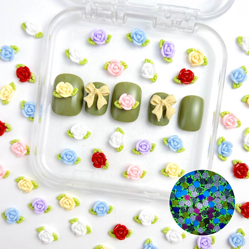 30 STKS Hars Rose Nail Art Dec - Art Craft Rose recensie en prijs