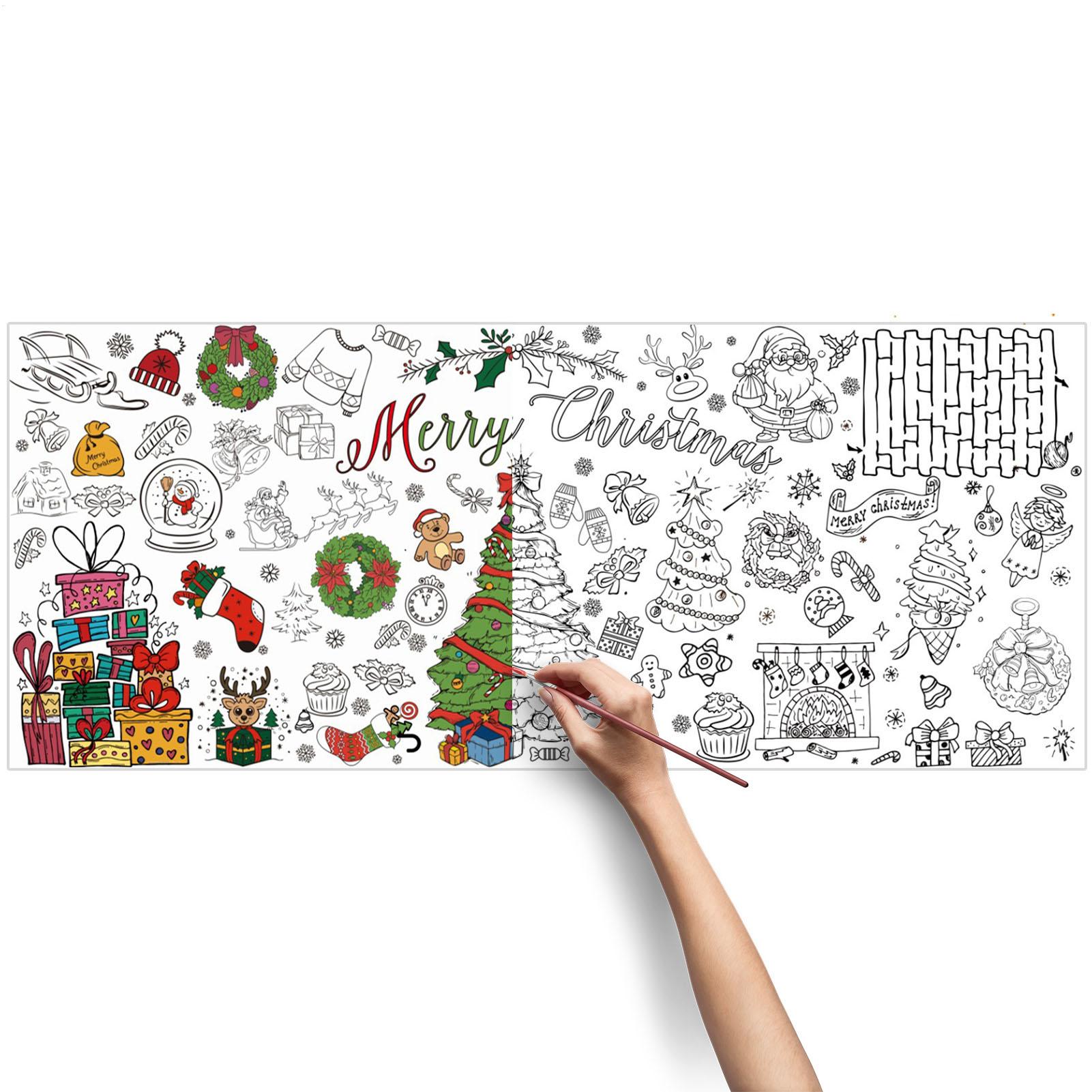 Kerst gigantische kleurposter  - Art Craft Doodle recensie en prijs