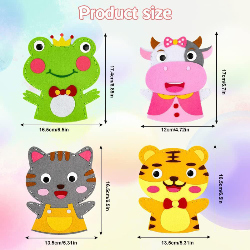Leuke Cartoon Dier Handpop Kin - Art And Craft Nature recensie en prijs