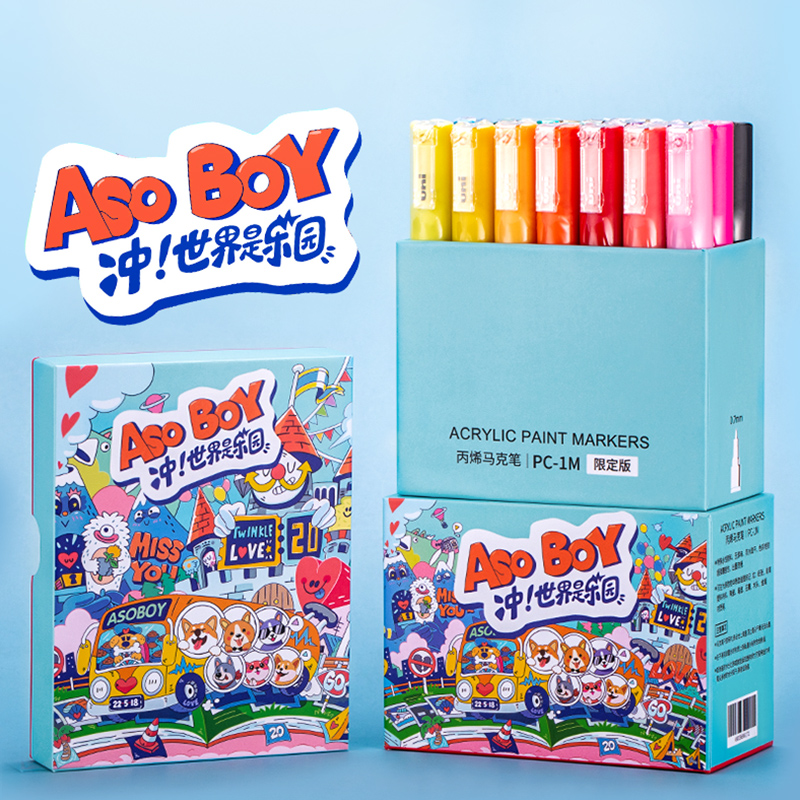 UNI POSCA Graffiti Limited Mar - Art Craft Doodle recensie en prijs