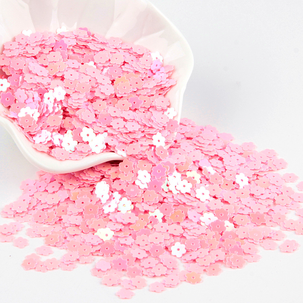 Matte Roze Bloem Pailletten 6m - Eco Art Craft recensie en prijs