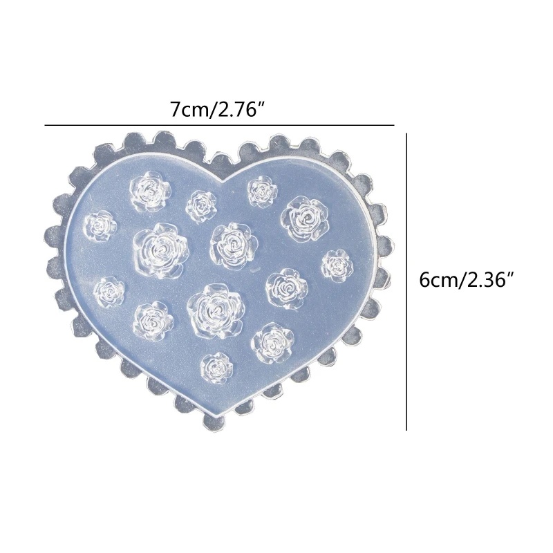 3D Rose Flower Nail Art Decora - Art Craft Rose recensie en prijs