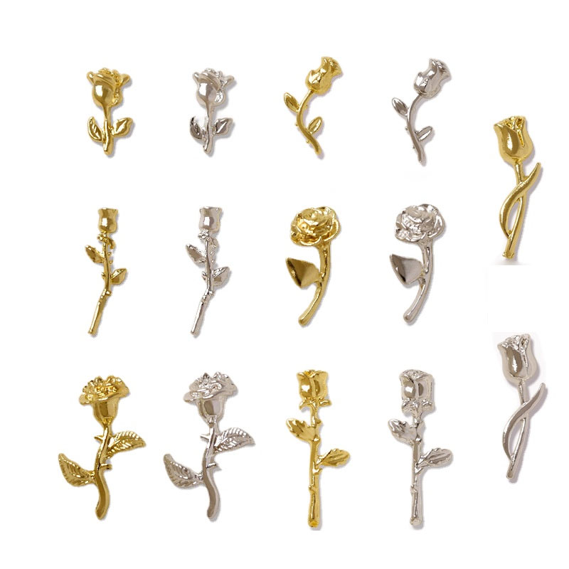 10 stuks 3D Rose Nail Art Orna - Art Craft Rose recensie en prijs