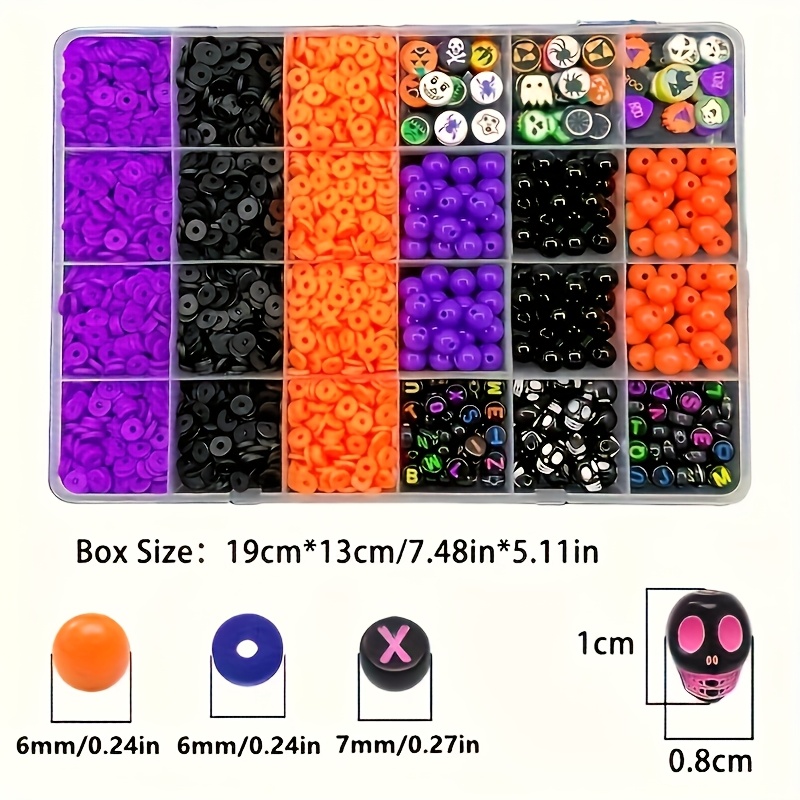 2700 stuks, Halloween gekleurd - Polymer Clay Set recensie en prijs