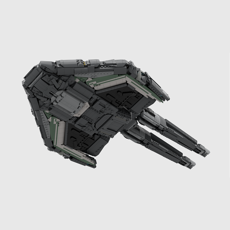 4516-delige MOC Space Warframe - Art Craft Idea recensie en prijs