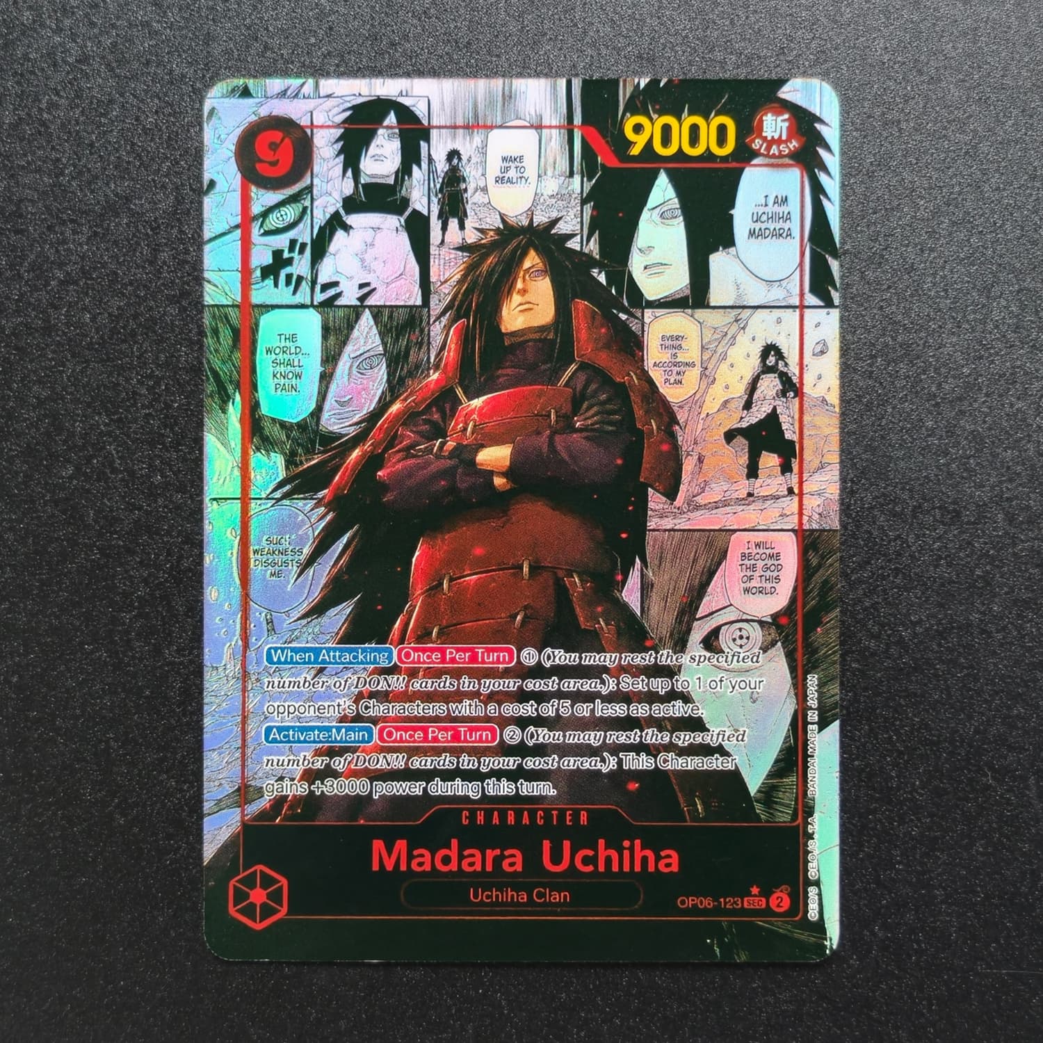 DIY Madara Uchiha Itachi Obito - Art Craft Games recensie en prijs