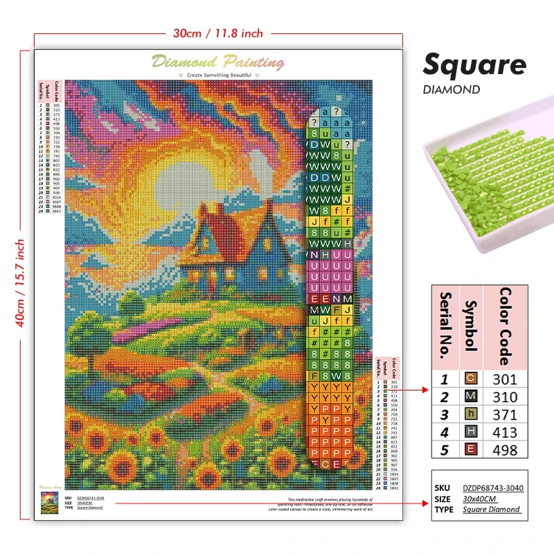 5D DIY Diamant Schilderij Kit  - Art Craft Rose recensie en prijs