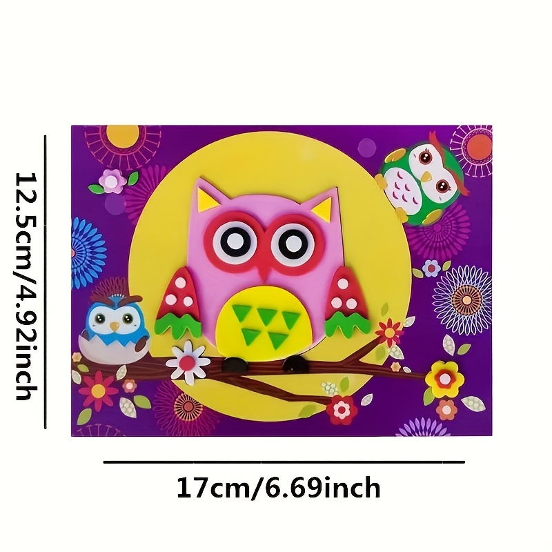 3D-stickers voor kinderen, weg - Art Craft Education recensie en prijs