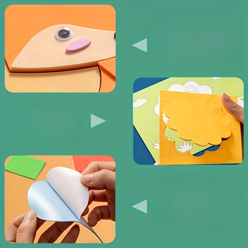 3D-stickers voor kinderen, weg - Art Craft Education recensie en prijs
