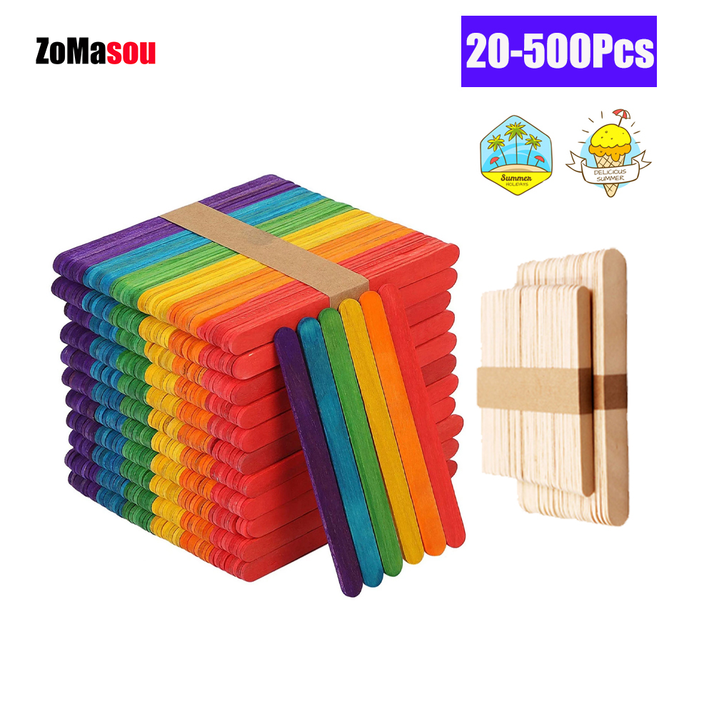 20/100/500 Stuks Ijs Popsicle  - Eco Art Craft recensie en prijs