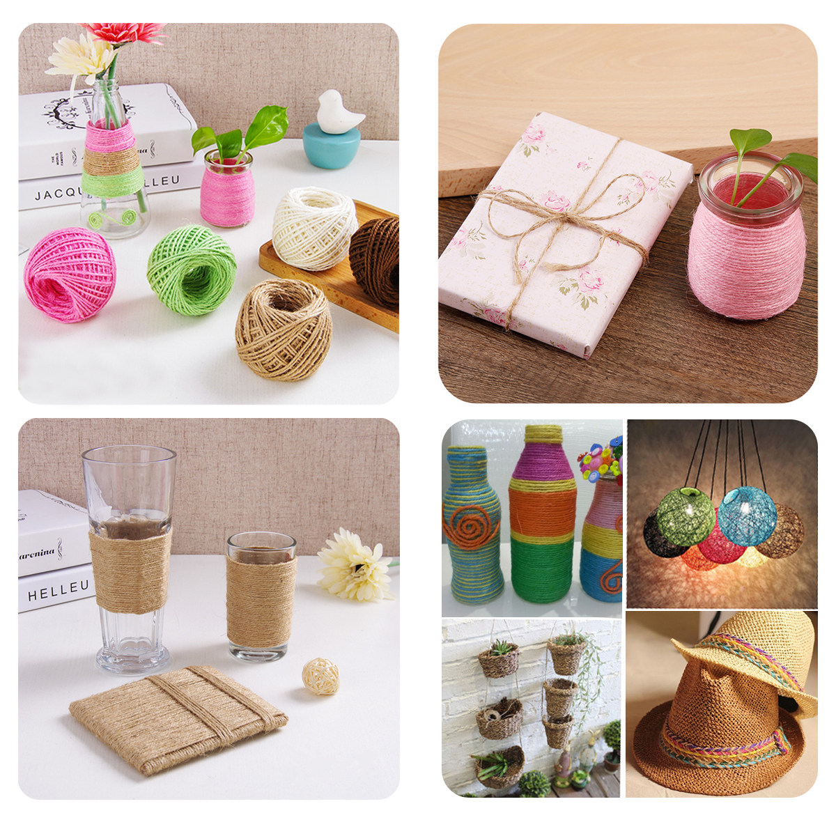 Premium jute touw voor knutsel - Art Craft Idea recensie en prijs