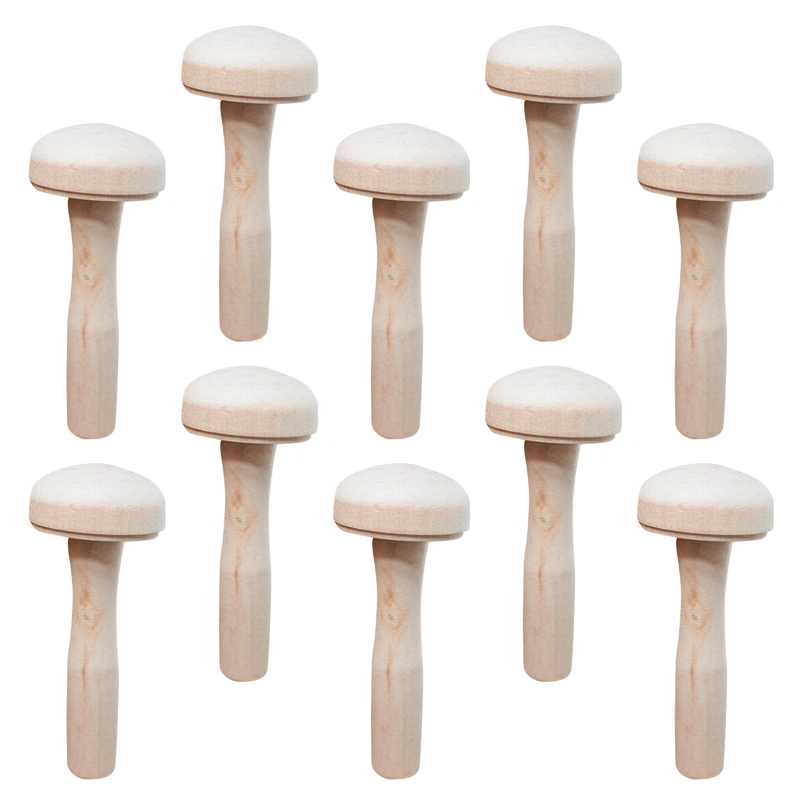 10 stuks houten paddenstoel pr - Art Craft Education recensie en prijs