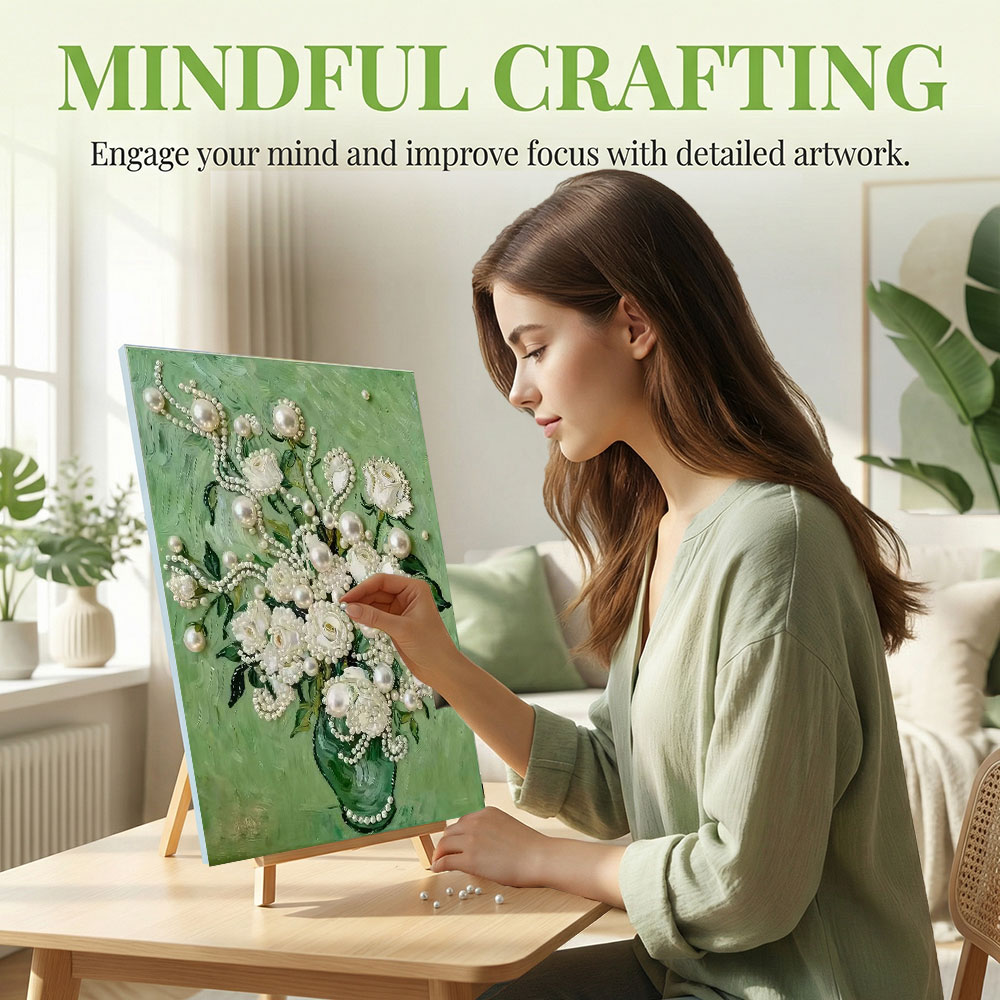 Huacan DIY Parelkunst Schilder - Art Craft Rose recensie en prijs