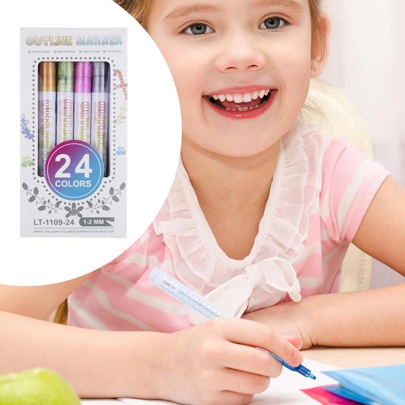 Glitter Pennen 24 Kleuren Schr - Art Craft Doodle recensie en prijs