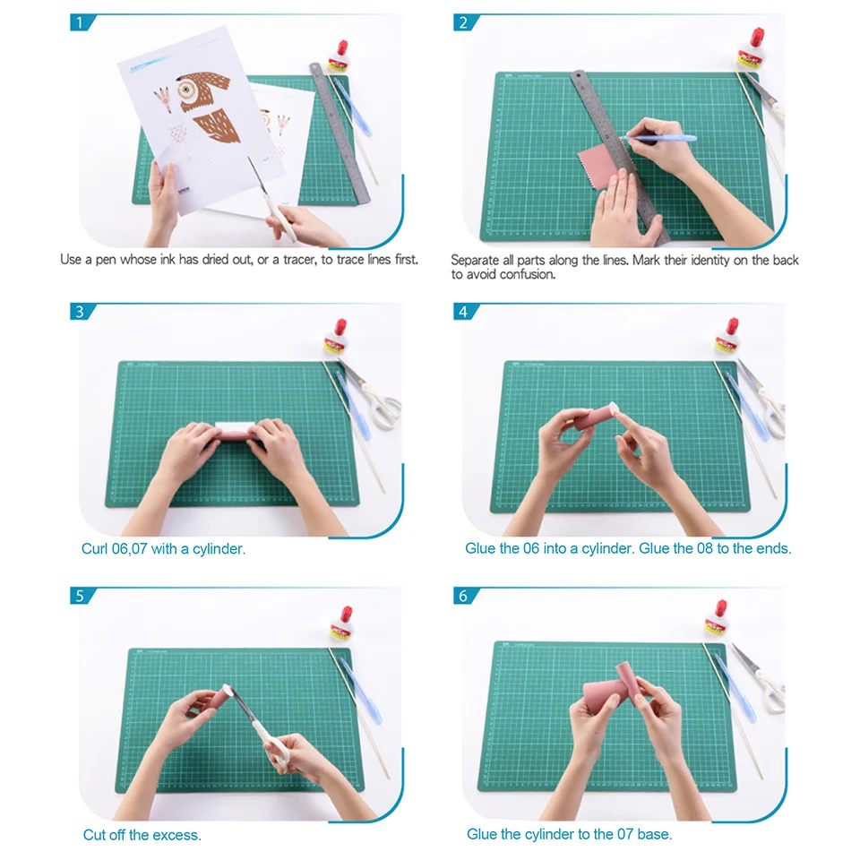 Kleine Uil Origami Art Mini 3D - Art And Craft Nature recensie en prijs