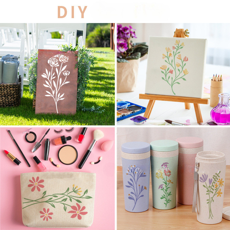 18-delige geometrische bloemmo - Art Craft Doodle recensie en prijs