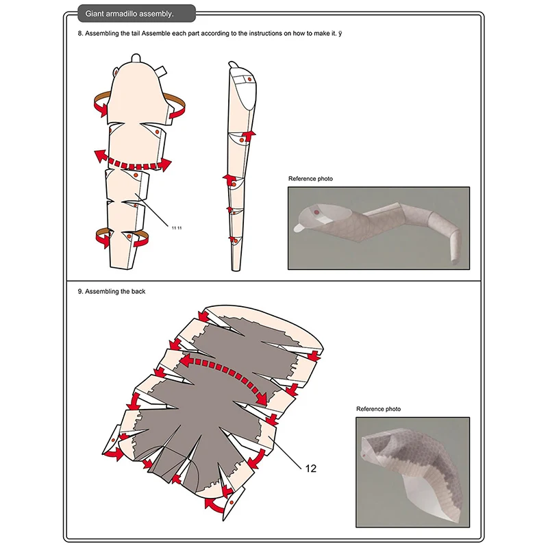 Giant Armadillo Origami Art Mi - Art And Craft Nature recensie en prijs