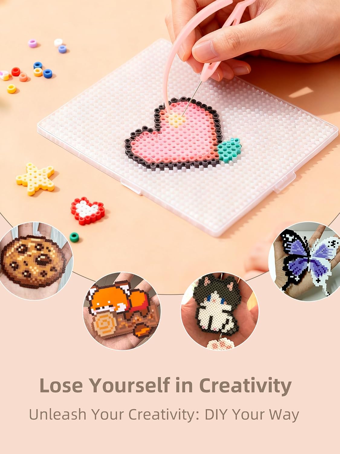 Fuse Beads Kit-Easy DIY-96 kle - Art Crafting recensie en prijs