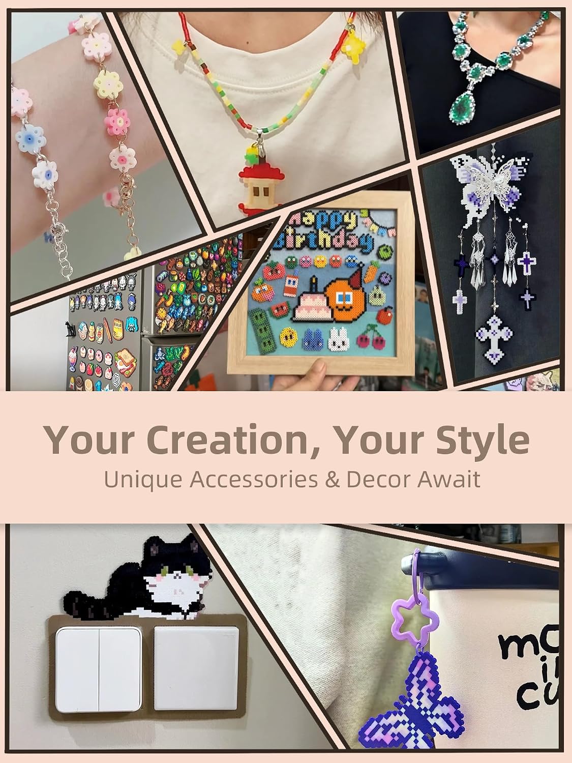 Fuse Beads Kit-Easy DIY-96 kle - Art Crafting recensie en prijs